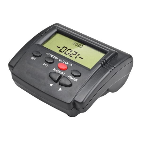 固定電話用コール ブロッカー 1 タッチ デバイス LCD ディスプレイ コール ブロック 家庭用電話 家庭用電話用コール ブロック テレ