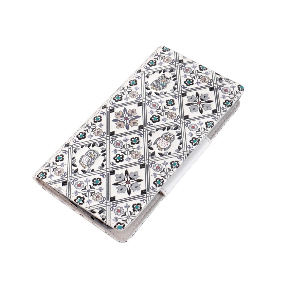 浅草文庫 スマホケース ふくろう ふくろうサンセット 手書き友禅 天然皮革 おしゃれ 可愛い 大人 7,762円