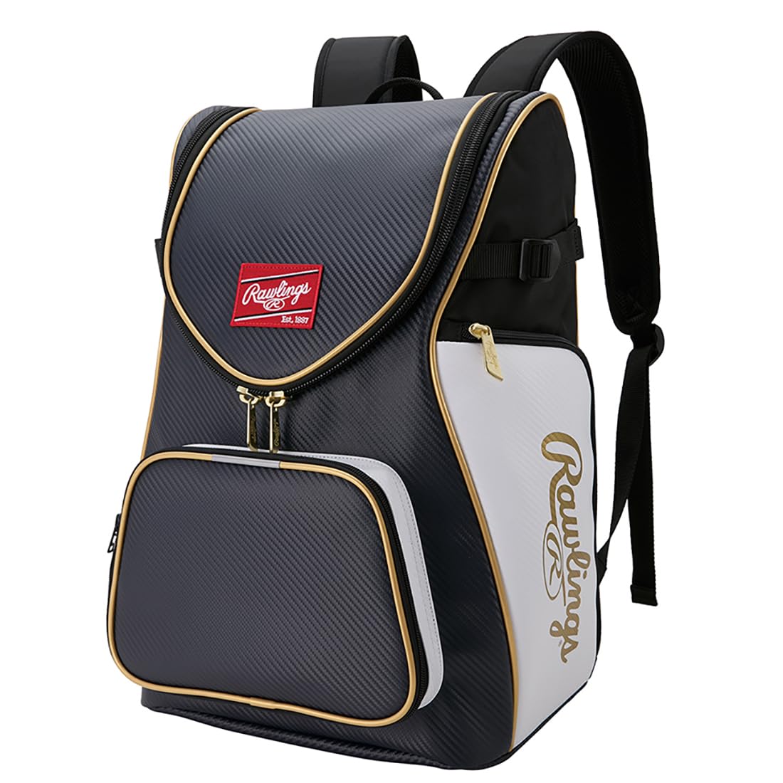 ローリングス(Rawlings) 野球用 バックパック リュック チームバックパック42L EBP15S11 W34×H51×D23