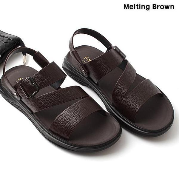メンズ夏サンダルスリッパメンズレザーサンダルAX22