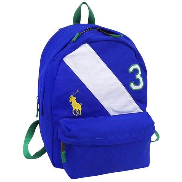 ラルフローレン バッグ メンズ レディース リュックサック コットン ブルー 9AR192-BJK RALPH LAUREN A4対応