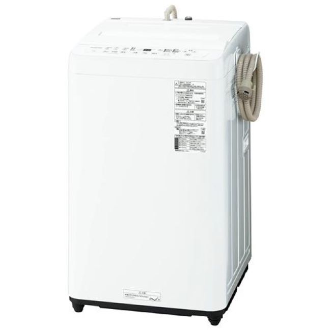 洗濯機(全自動 6.1kg8kg) パナソニック NA-F7PB2-W 全自動洗濯機 上開き 洗濯7kg パールホワイト