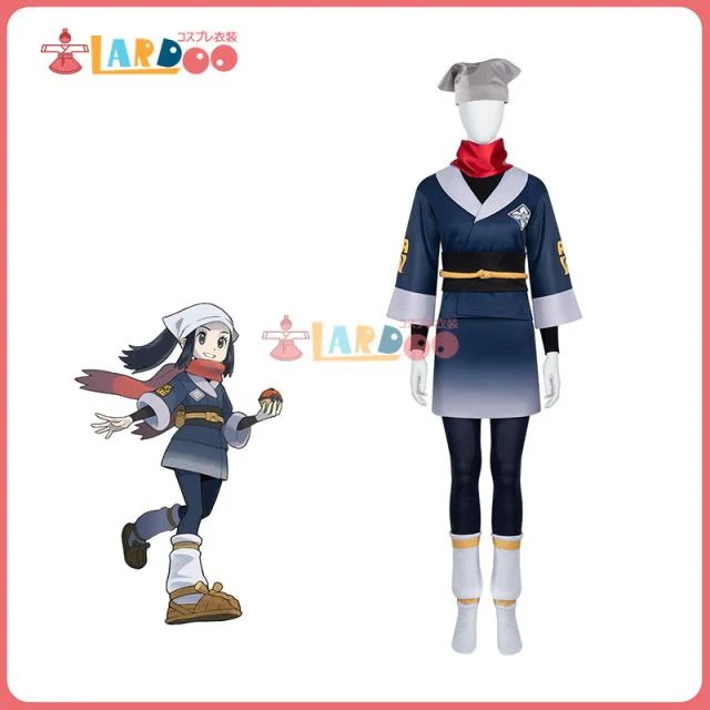 新タイプ追加 激安販売 Pokemon LEGENDS: Arceus ポケモンレジェンズ アルセウス 女主人公 コスプレ衣装 コスチューム [DY22025]