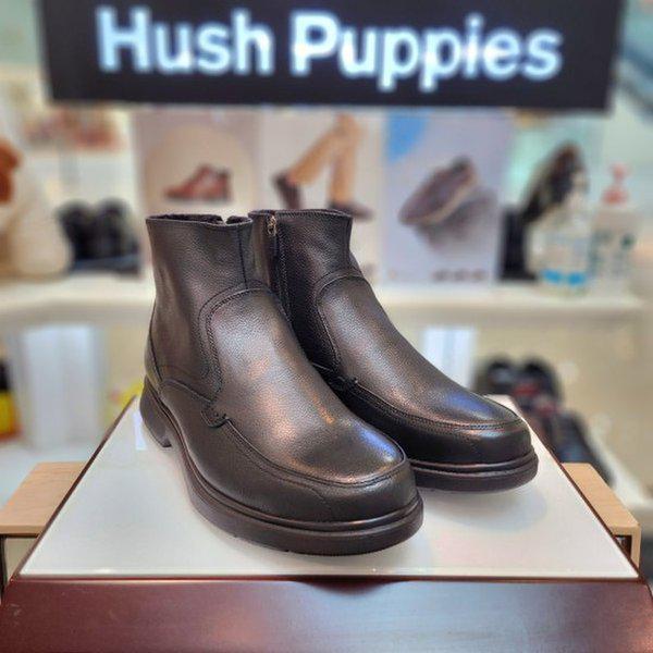 男性 足に優しいコンフォート セミカジュアル防寒ファーブーツ3mq595-005