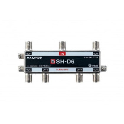 6分配器 BL型(CATV・VU・BS・CS 3224MHz対応) SH-D6