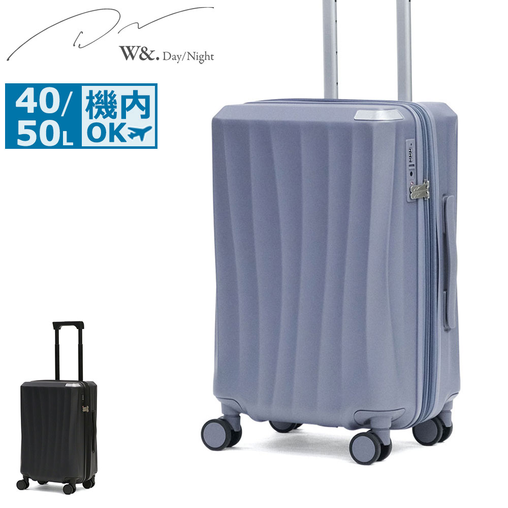 スーツケース 機内持ち込み 軽量 拡張 エキスパンダブル ストッパー TSAロック ACE ビジネス 出張 旅行 レディース 4輪 双輪 40L 50L 4～5泊 Suola 09101 wsb