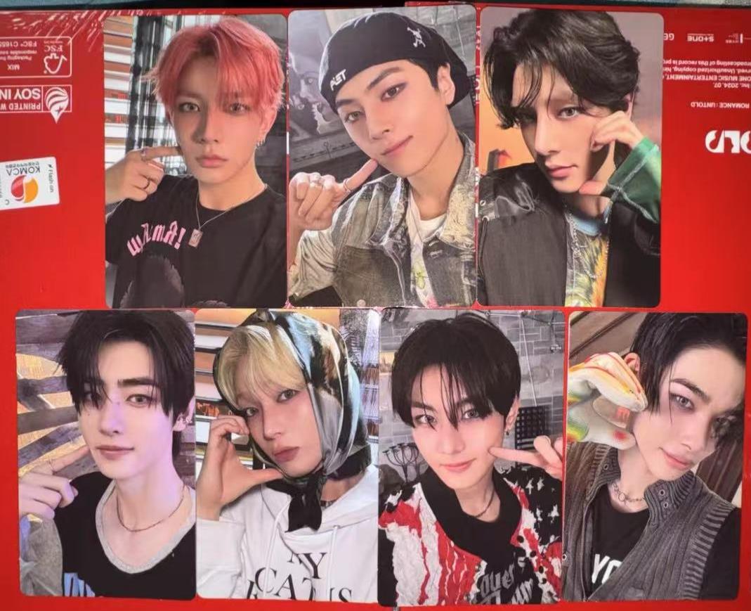 公式品　enhypen ジャカルタ ENGENEブラックver メンバ 特典 トレカ