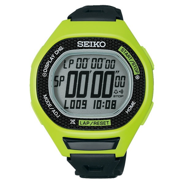 返品交換不可 訳あり大特価 SEIKO セイコー 時計 スーパーランナーズS611ライム スポーツショップ限定カラー SBEG011