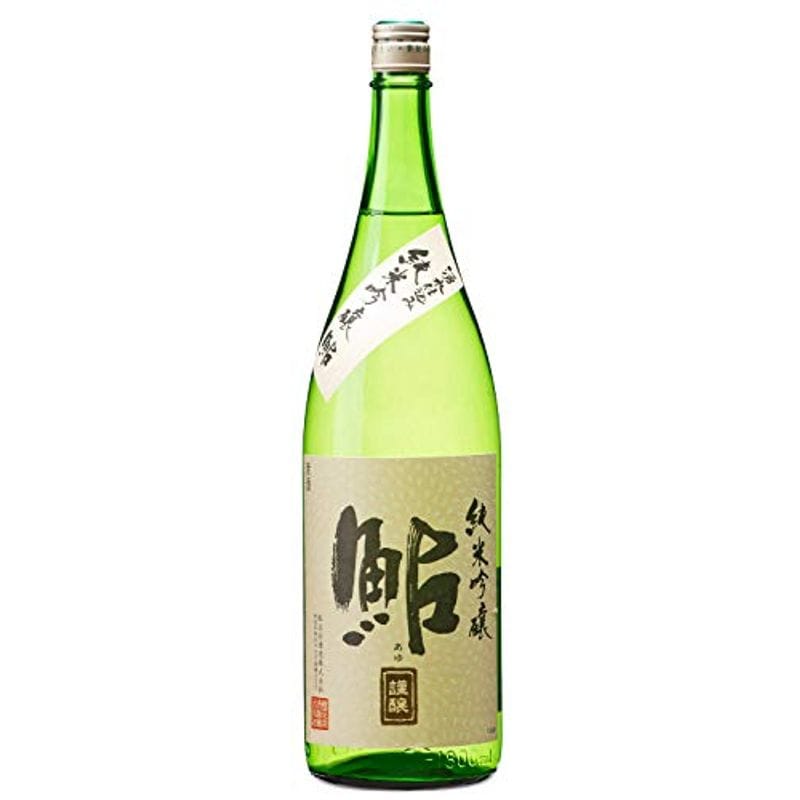 酒造 鮎 純米吟醸 金ラベル 1800ml