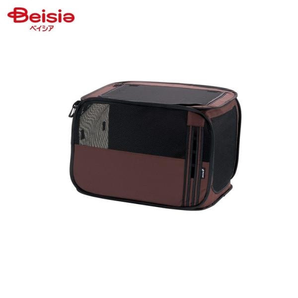 リッチェル たためるドライブペットケージM ブラウン ペット