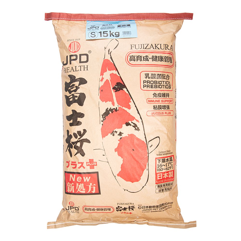 鯉の餌　日本動物薬品　ニチドウ　富士桜　Ｓ　１５ｋｇ　ＣＲＣ10―41―70―10―00