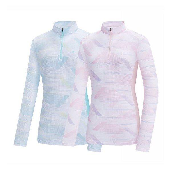 女性春アイスボーンジップアップTシャツ セルニャ(女) KUT4194W