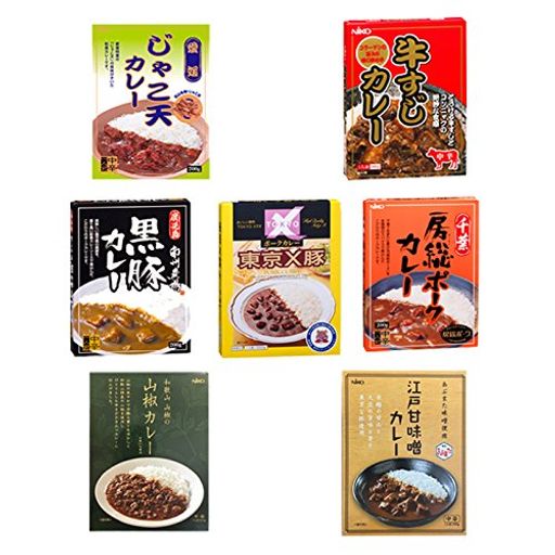 全国各地 ご当地 レトルト カレー詰め合わせ7種類セット ご当地グルメ 非常食 保存食 カレーギフト レトルト食品セット