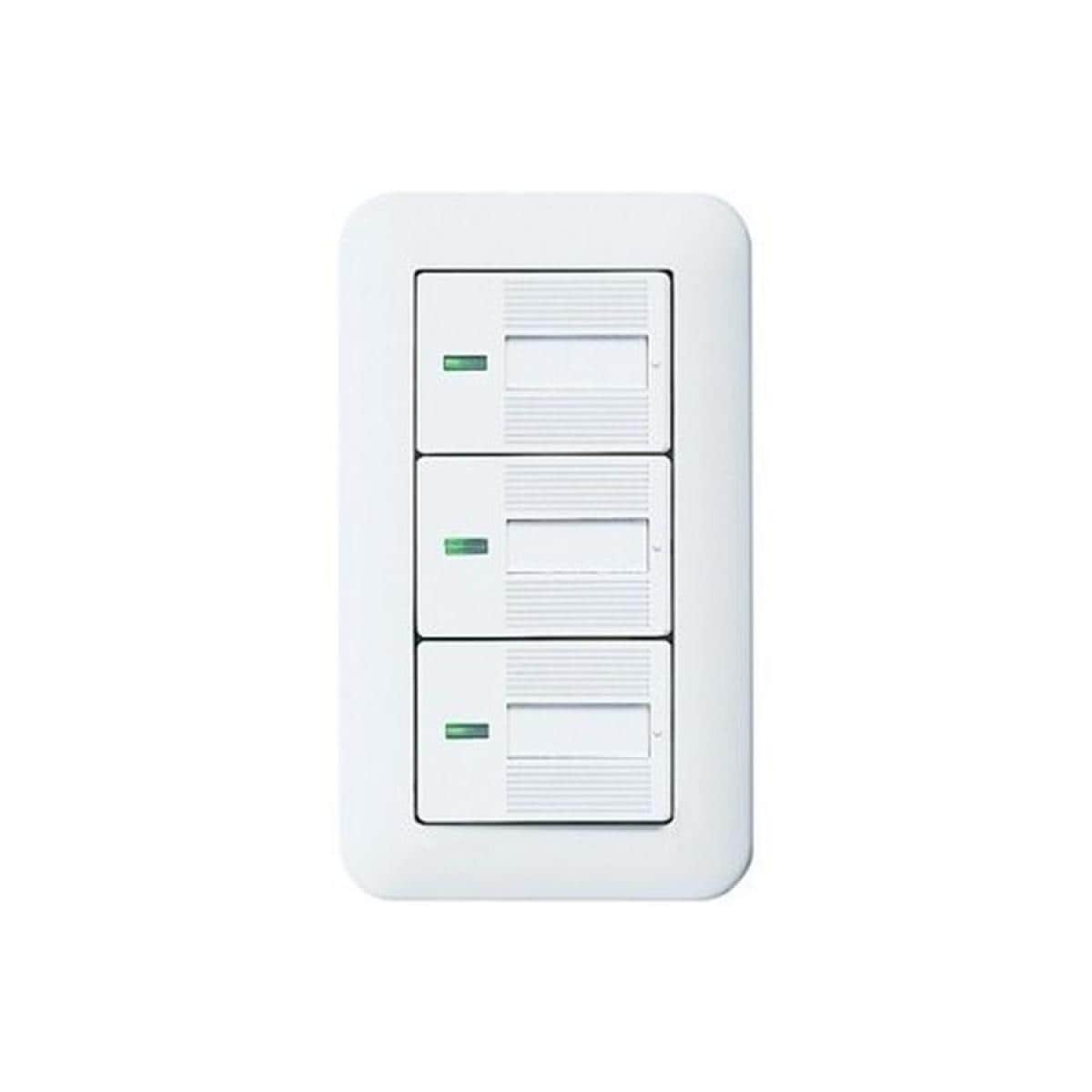 パナソニック(Panasonic) コスモシリーズワイド21埋込パイロット・ほたるトリプルスイッチB(プレート付)(ホワイト) WTP50413WP