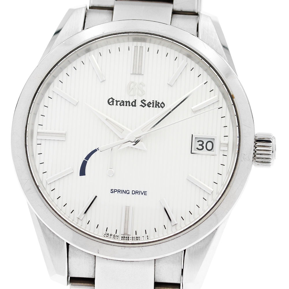 セイコー SEIKO 9R65-0CJ0/SBGA347 グランドセイコー デイト スプリングドライブ メンズ _896572【中古】