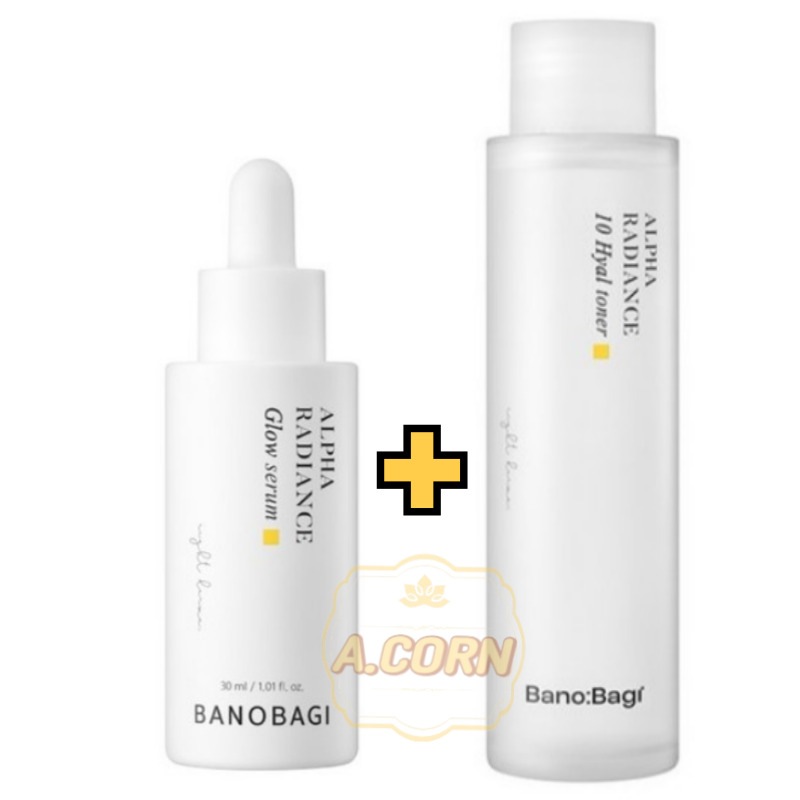 [アルファラディアンスセット]10ヒアルトナー 120ml+グローセラム 30ml /くすみケア /アルファアルブチン/ホワイトニング/シミケア/ ツヤ肌/白玉肌/韓国コスメ