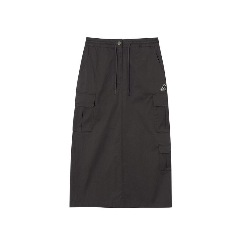 ウーマンズ ストリング カーゴ スカート 8114 チャコール (KREWSK81140)