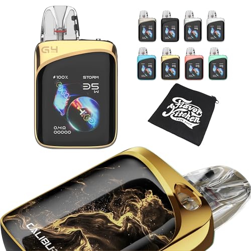 Desert Gold【KOKO/G4Pro】ユーウェル Caliburn G4 Pro Koko Pod Kit 2000mAh大容量バッテリー 最大35W出力 GPPカートリッジ互換