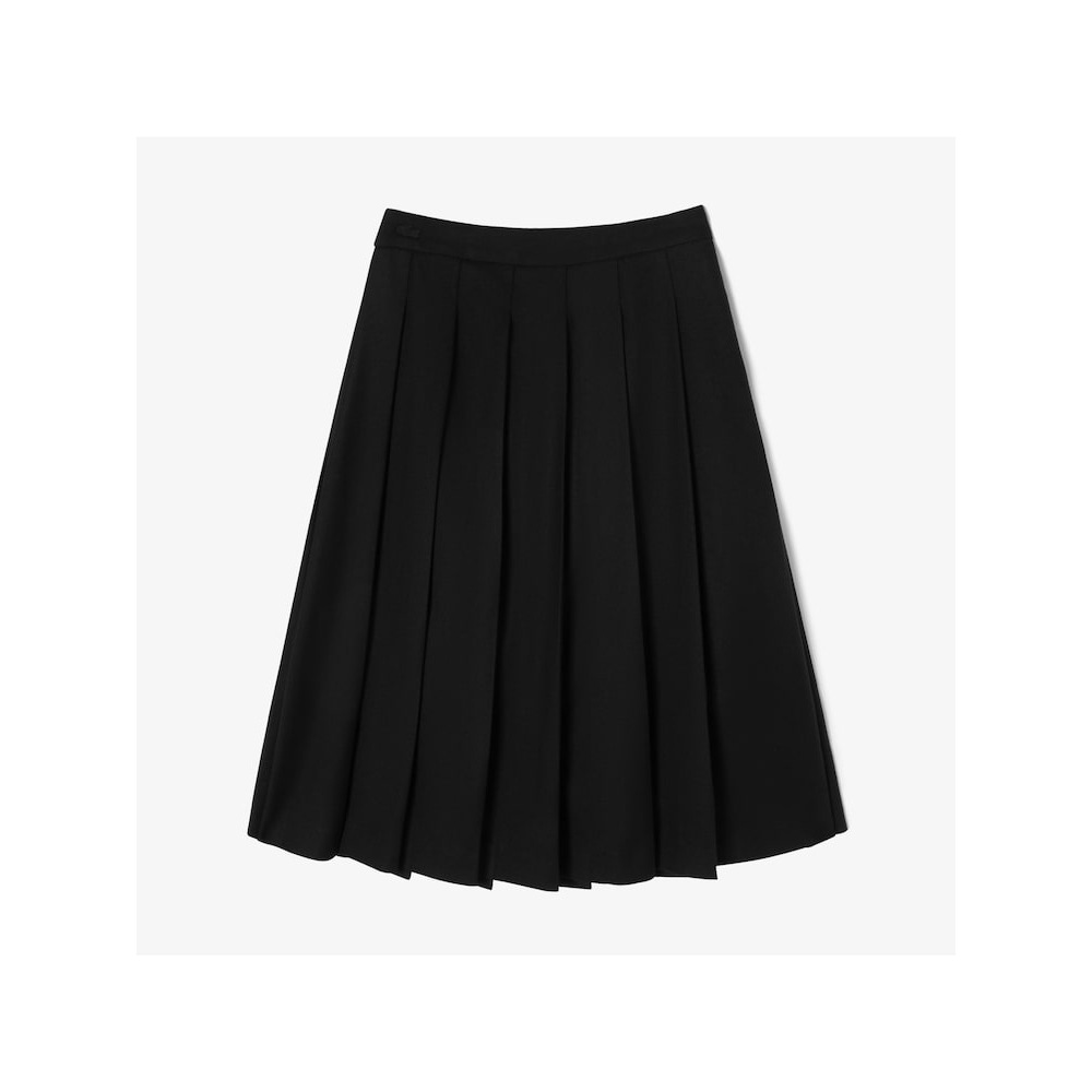 ラコステ女性用ウールプリーツスカート JF327E-54N 031 Q2NJF327E-54N031