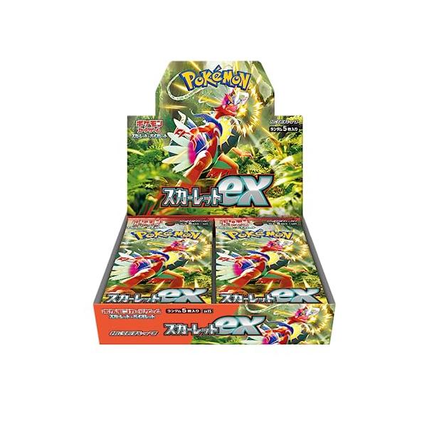 ポケモンカード BOX 未開封 拡張パック スカーレット&バイオレット スカーレットex
