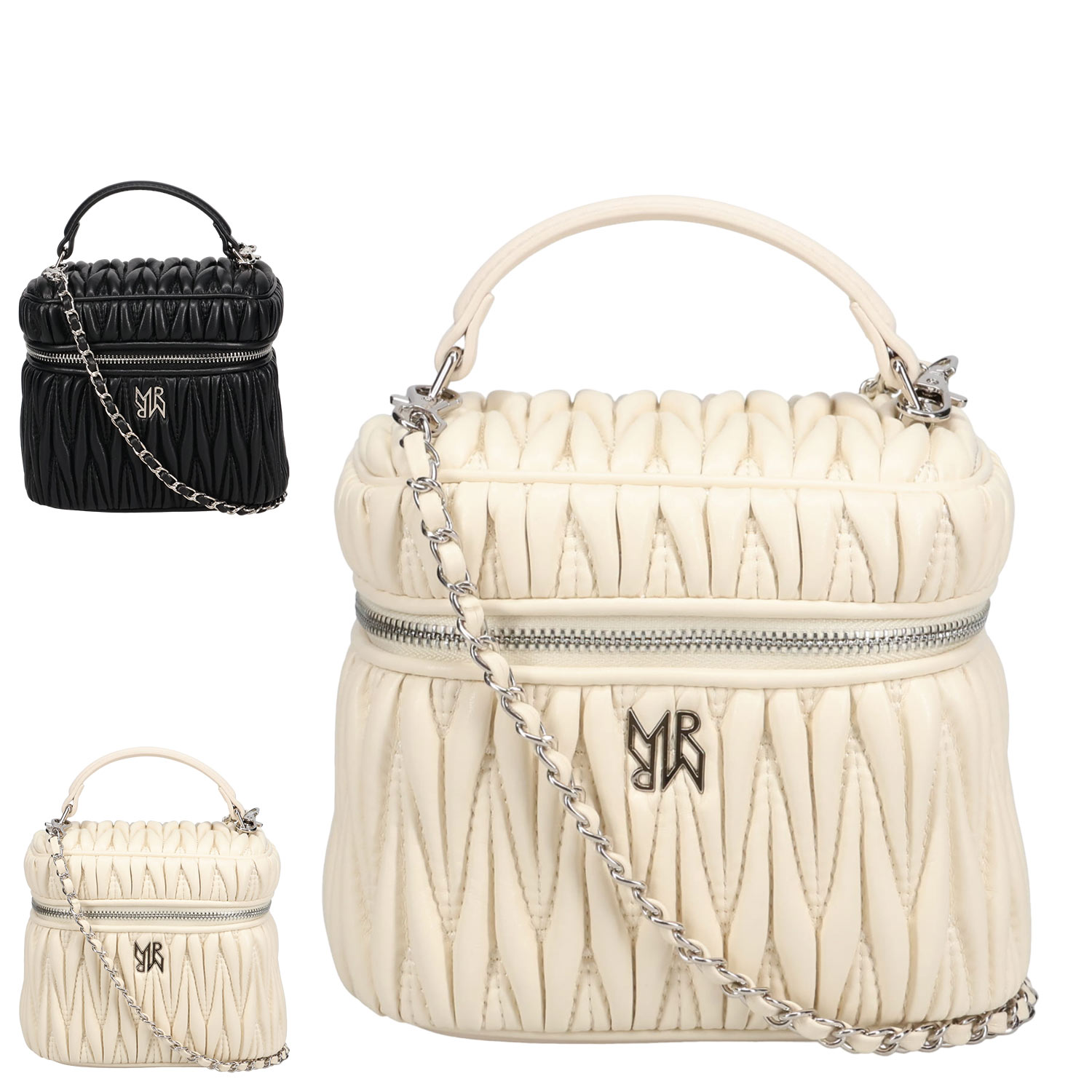 バニティショルダーバッグ 化粧ポーチ メイク 収納 小物入れ レディース MR-B1264