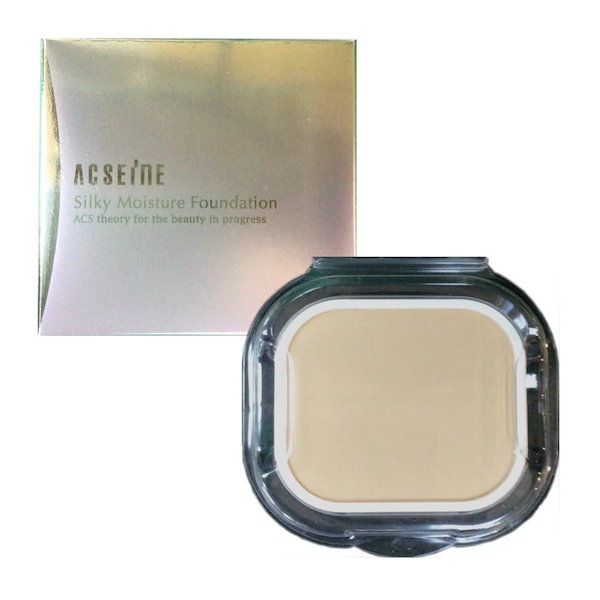 Qoo10] アクセーヌ シルキィモイスチュア ファンデーション