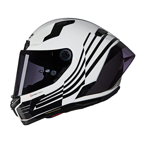 NOLAN D49822 NOLAN(ノーラン) バイク用 ヘルメット フルフェイス Xシリーズ X-804RS ウルトラカーボン ALA(WHITE/344) Mサイズ(57-58cm) 49822