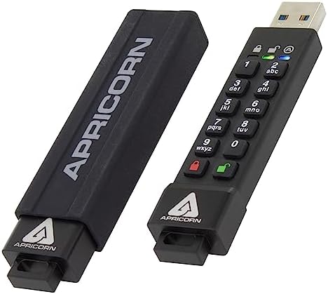Apricorn Aegis Secure Key 3Z - USB3.0/3.1 Flash Drive ASK3Z-32GB USBメモリ 32GB キーロック式 MM3630