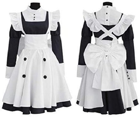 黒執事 コスプレ衣装 メイリン 変装 メイド服 大人 コスチューム 仮装 学園祭 文化祭 舞台衣装
