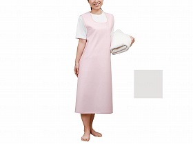 大阪エンゼル 入浴介助エプロン（マジックタイプ） ホワイト M 6012