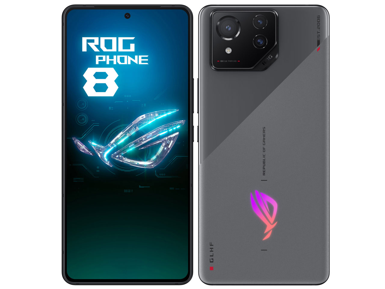 ROG Phone 8 SIMフリー(16GB/256GB) [レベルグレー]