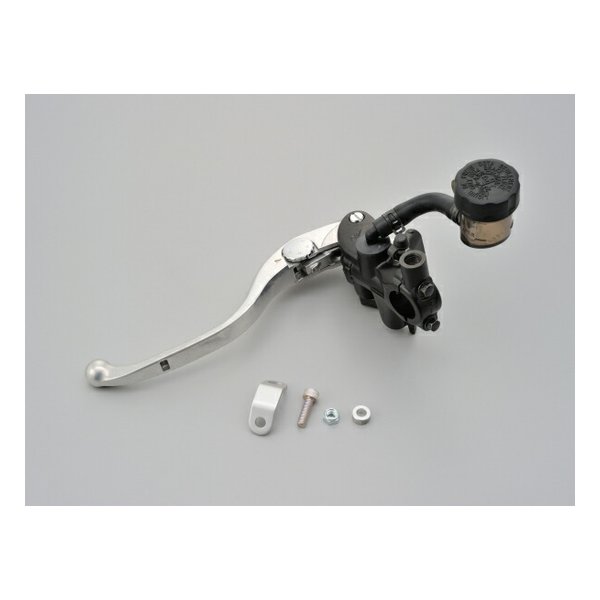 クラッチマスターシリンダー 縦型 スモークタンク ブラック/シルバー D95657