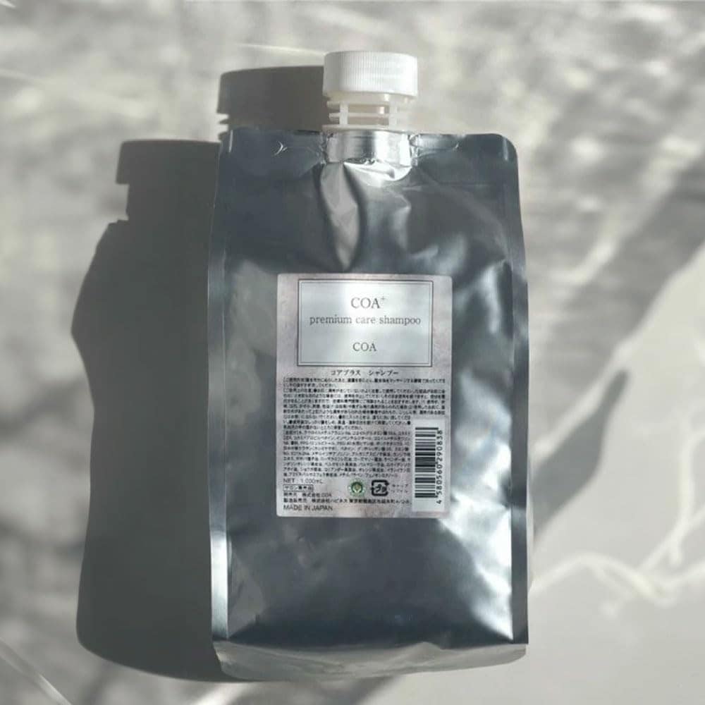 【COA GINZA公式】COA+プレミアム ケア シャンプーリフィル 1000ml アミノ酸系 弱酸性 サボンの香り 毎日がサロン帰り 銀座発サロン専売品