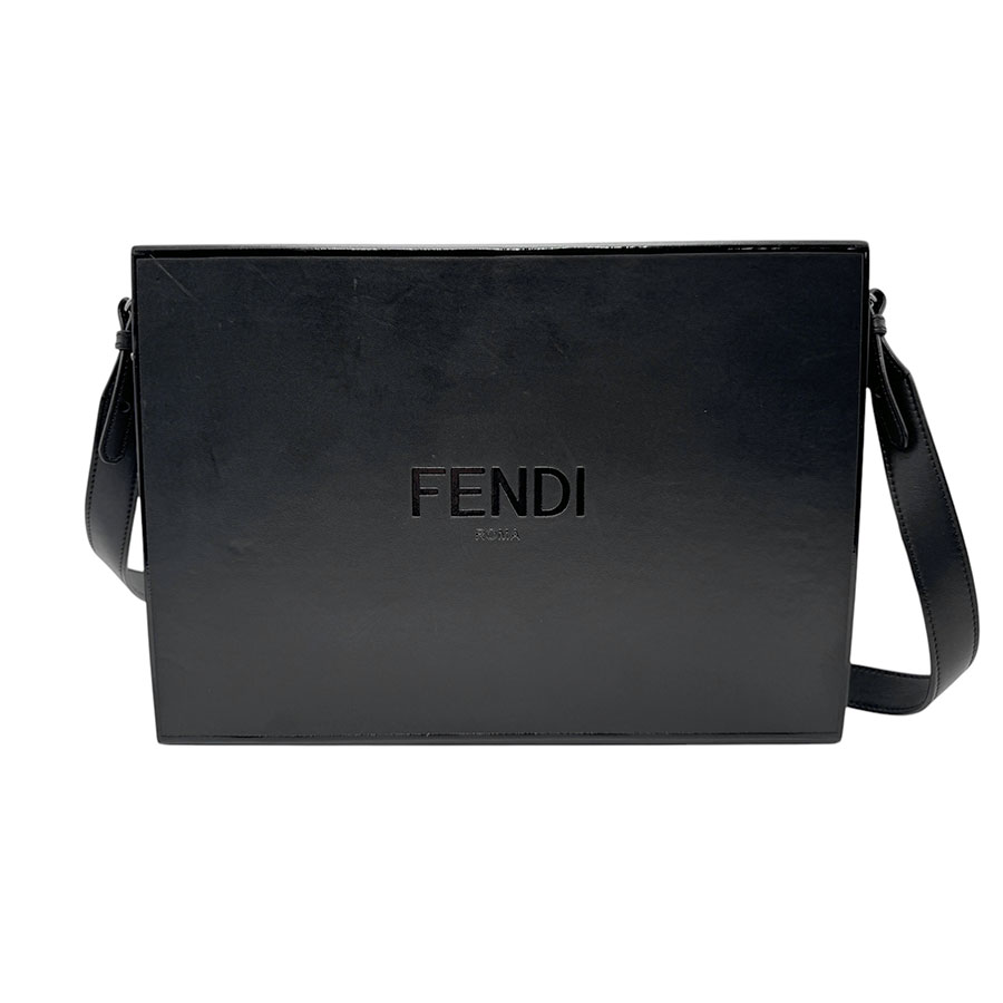 フェンディ FENDI ショルダーバッグ レザー ブラック メンズ 7VA523-AFB3 n0641