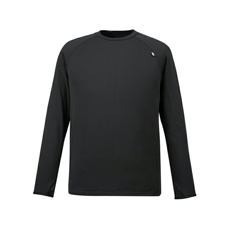 ドライ グリッド クルー BLACK M （日本サイズL） MIV02041-0247