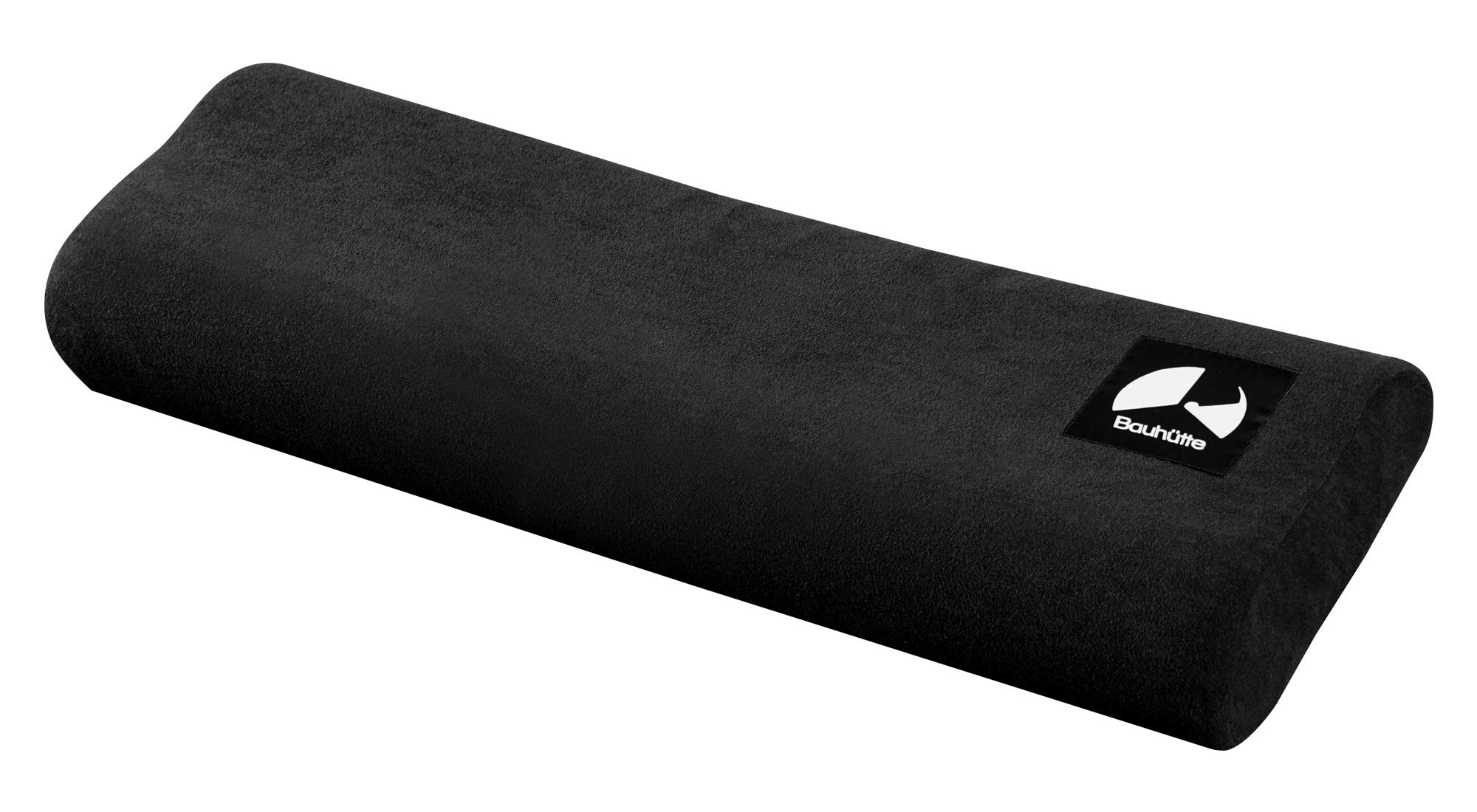 Bauhutte ( バウヒュッテ ) フォーム 洗える ロングピロー 枕 ブラック シングル BHB-1000P-BK