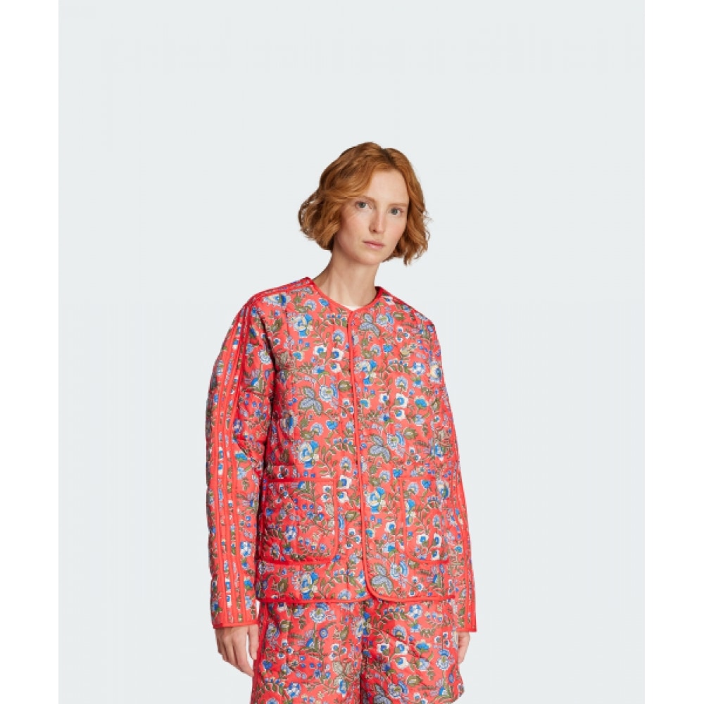 アディダス オリジナルス x リバティ キルティッド ジャケット JW5198