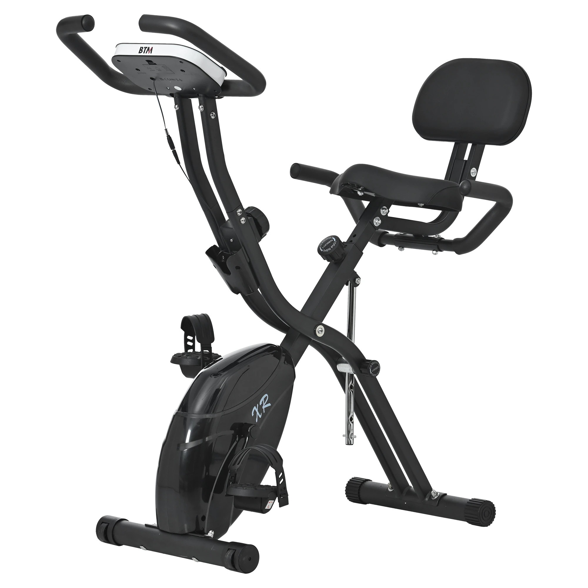 【国内発送&送·料·無·料】455フィットネスバイク 折りたたみ 静音 背もたれ 1年安心保証 連続使用 ダイエット器具 室内運動 エクササイズバイク ル 12,257円