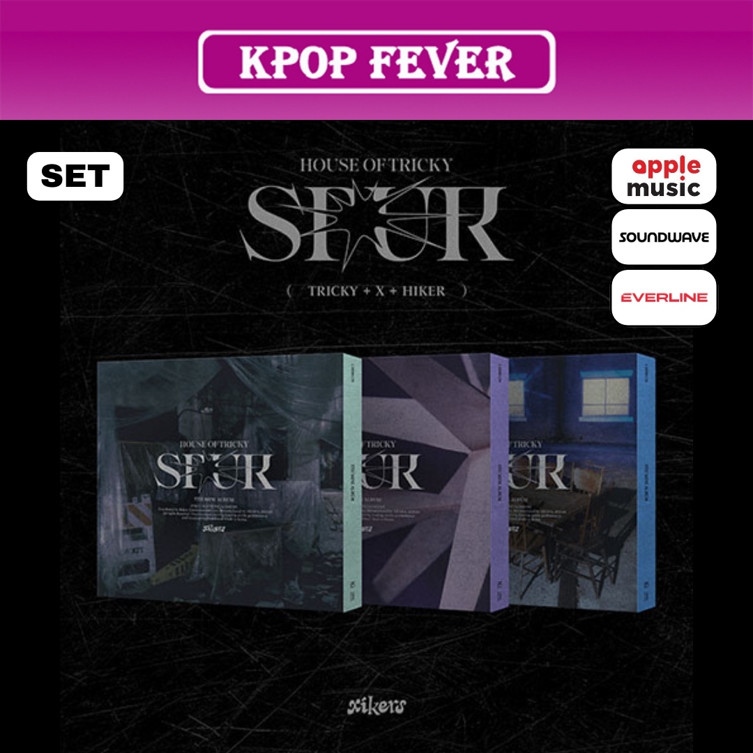 [online特典] xikers - HOUSE OF TRICKY : SPUR (3種セット / 公式トレカ)