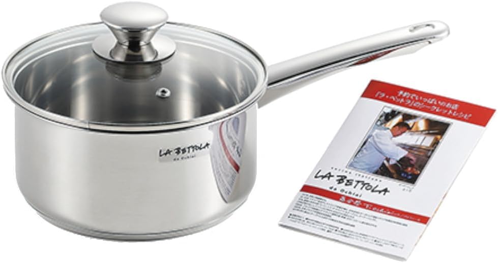 落合 務 IH 200V対応 片手鍋 18cm LB-172R
