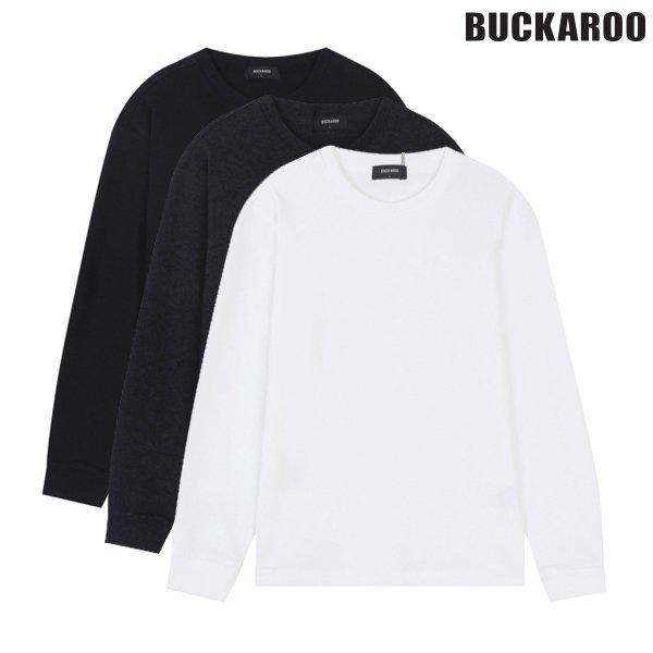 [驪州店] 男性 C/P ワッフル スタンダードフィット 長袖Tシャツ(B255TS100P)