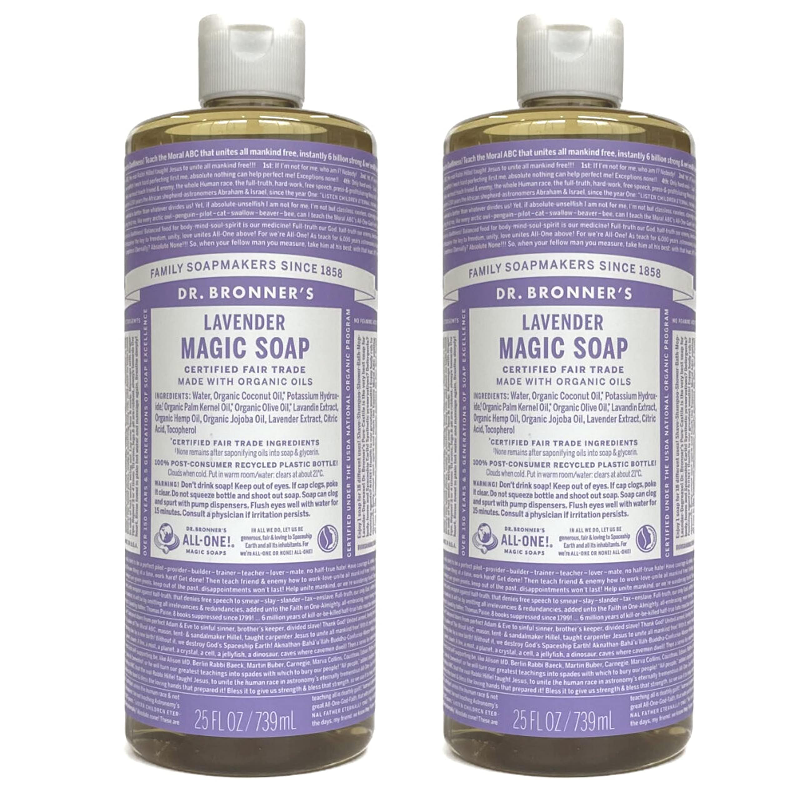 ドクターブロナーマジックソープラベンダー(LA)739×２本