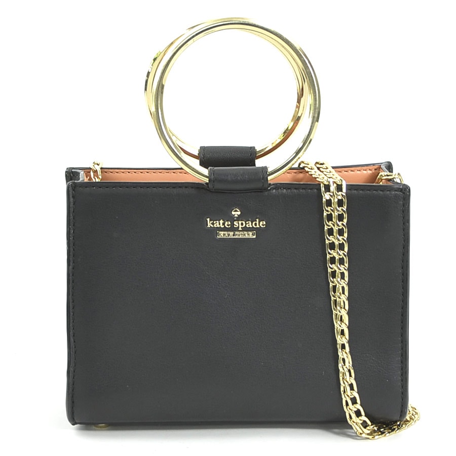 ケイトスペード Kate Spade ショルダーバッグ レザー ブラック レディース h30794g 6,552円