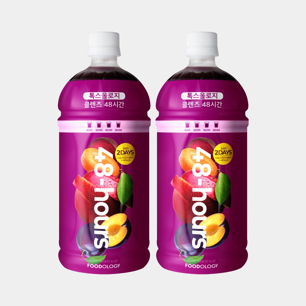 [1+1] プドオロジー トクスオロジー クレンズ48時間 1000mgセット クレンズジュース