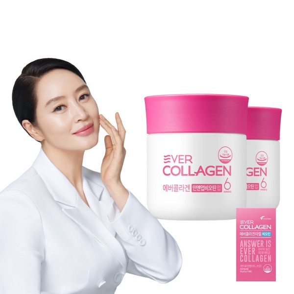 エバーコラーゲンインアンドアップビオチンアップ12週間+タイムビオチン10包贈呈