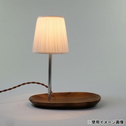 志成販売 アカシアのプレート付き テーブルライト 250007