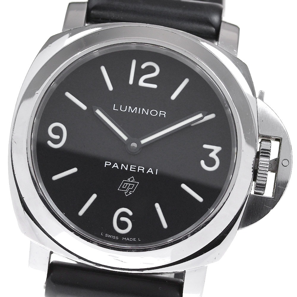 パネライ PANERAI PAM00000 ルミノール ベース ロゴ スモールセコンド 手巻き メンズ _821004【中古】