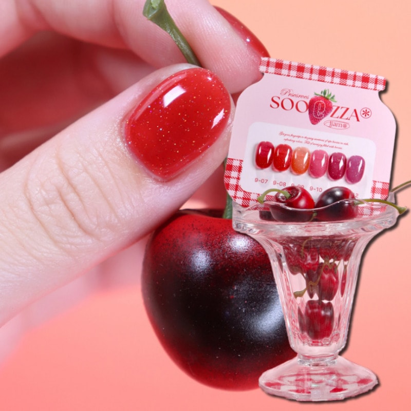 SOOZZA GEL / NO.9 Strawberry jam syrup Gel 6 set