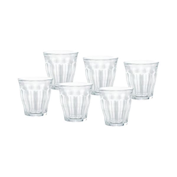 （まとめ） デュラレックス ピカルディー 250ml クリア 1セット（6個） [x5セット]