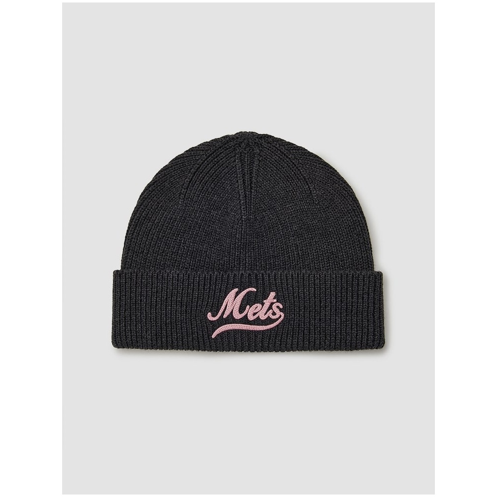 MLB バーシティカルシブミッドビーニー NYM (チャコールグレー) QHHC3ABNVM146-09CGS